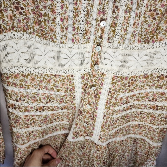 VERONICA BEARD ADDILYN FLORAL DRESS SIZE 10 NWT - Picture 6 of 9